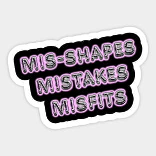 Pulp Mis-Shapes Sticker